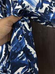Printed Formal Top