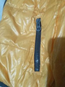 Yellow &amp;Brown Kids Puffer Jacket