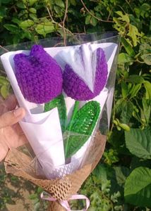 Crochet Tulip Bouquet 💐