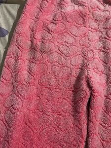 Woolen furry trouser