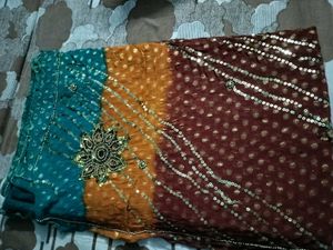 Beautiful Multi Colour Saree