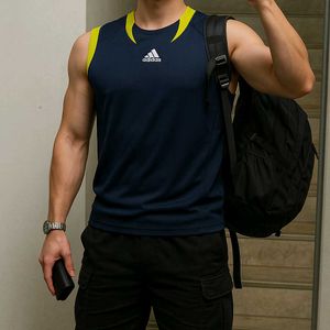🇦🇮ADIDAS Authentic Climalite Relaxed Gym Vest