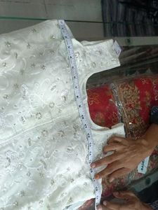Elegant White Embroidered Salwar Kameez
