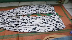 Satin Zebra Print Plazoo 💕😍🤩