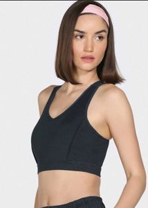 Black Sports Bra