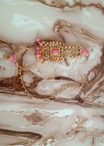Pink Kundan Bridal Jewellery
