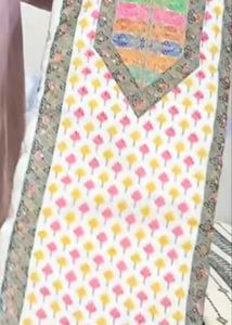 women&#39;s dress meterial with Lakhnavi embroidery