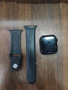 Smart Watch Series 7 Series 7 Smart Watch with Bluetooth Calling, Extra Straps, Heart Rate Monitor,Fitness Tracker, Multiple Faces 50+, Full Touch Display (Pitch Black) for Men and Women &amp; IP67
