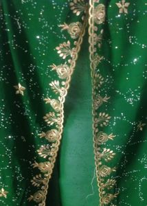 Green Embroidered Salwar Suit