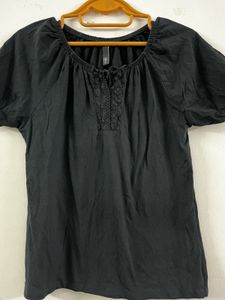 Black Elastic Top