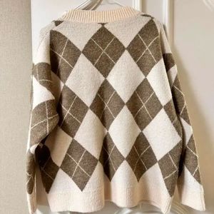 Argyle Knit Sweater