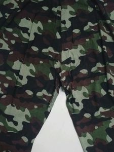 Army Print Jeggings For Gym