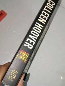 &#34;Too Late&#34; by Colleen Hoover