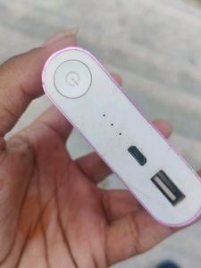 Pink Power Bank Capacity:10400mAh Working Conditio