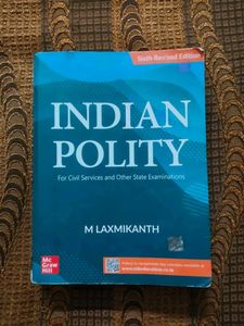 Indian Polity by M Laxmikanth