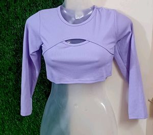 Chic Cutout Crop Top
