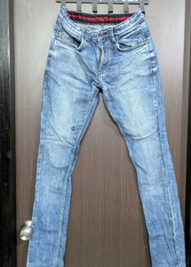 Light Wash Denim Jeans