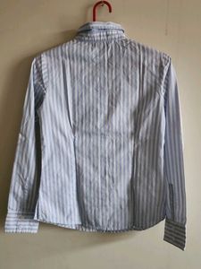 Annabelle Blue White Shirt