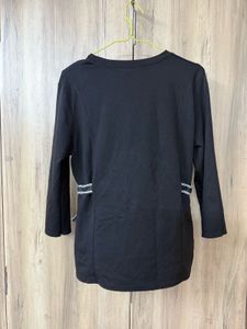 Stylish Black Long Sleeve Top