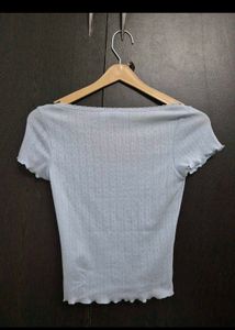 H&amp;m Cute Blue Top