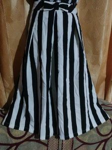 Black and white skirt