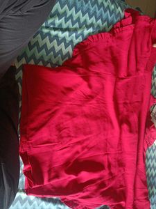 Red Women Top Xxl