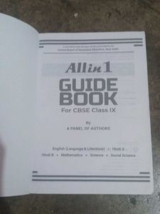 All in 1 CBSE Class IX Guide Book