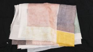 Pure morden organza material use for dress desiner
