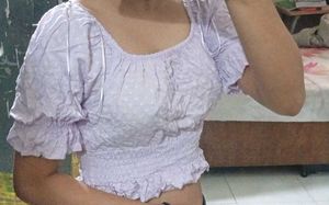 Off-Shoulder Crop Top