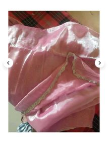 Pink Embellished Saree