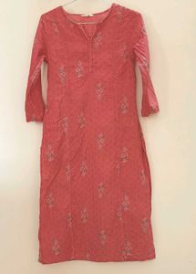 Floral Print Kurta