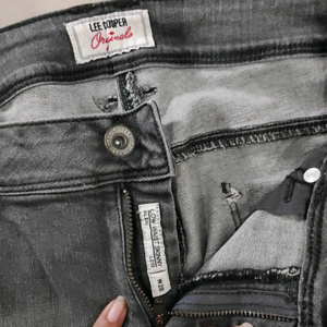 grey  low waist skinny jeans