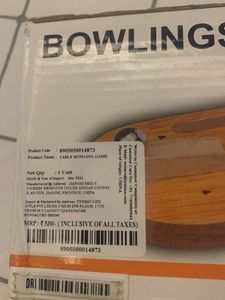 Bowling Spil Game For Kids