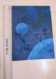 Moon Drawing Wallpiece
