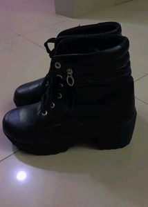 Black Leather Boots
