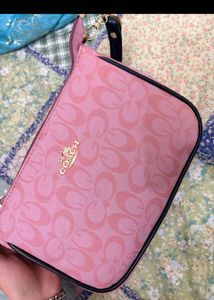 Coach Pink Pouch copy