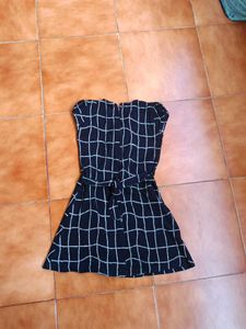 Checkered Casual Dress