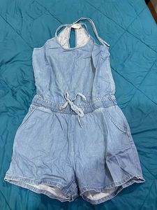 Denim Romper - Cute & Casual