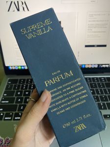 Zara Supreme Vanilla Perfume With Box