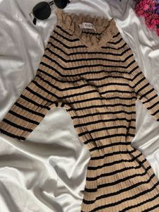 Striped Bodycon Dress