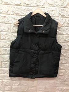 Black Padded Vest