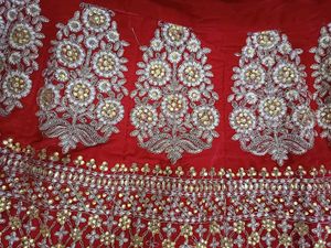 Velvet Bridal Lehenga