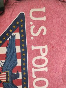 U.S. Polo Assn. Pink Tee
