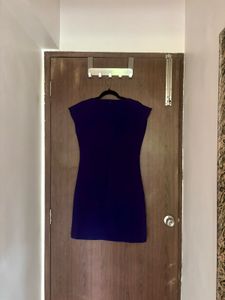 Elegant Navy Blue Dress- size XS