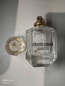Empty Bottle of Roberto Cavalli Paradiso