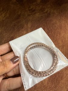 Diamond Tennis Bracelet Rose Gold