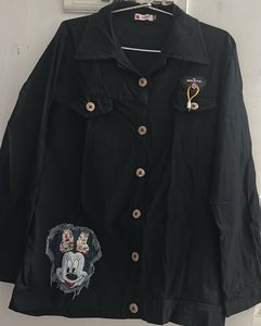 Black Mickey Mouse Jacket
