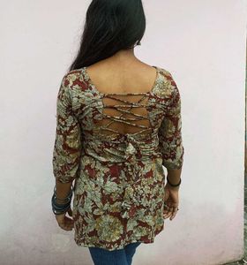 Floral Print Kurti