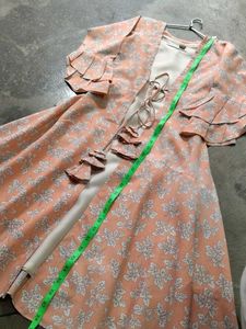 Floral Print Duster Jacket