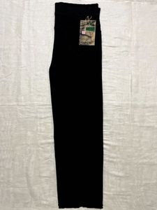 korean Wide Leg Jeans Black Denim Pants